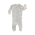 0-3M Blue Classic Style Knitted Onesie - Country Road