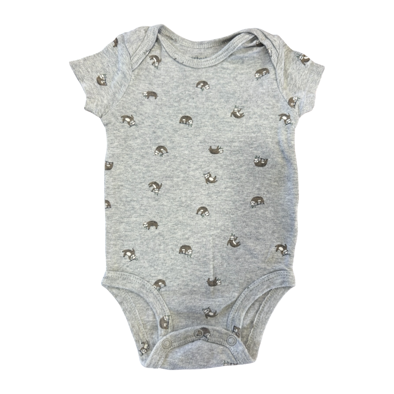 3M Grey Sloth Baby Vest - Carter's