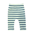 3-6M White & Navy Stripe Pants - Woolworths