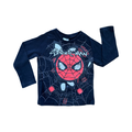 2-3Y Black Spiderman Long Sleeve T-Shirt - Marvel