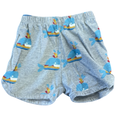 3-6M Grey Whale Shorts - Tiny Tots