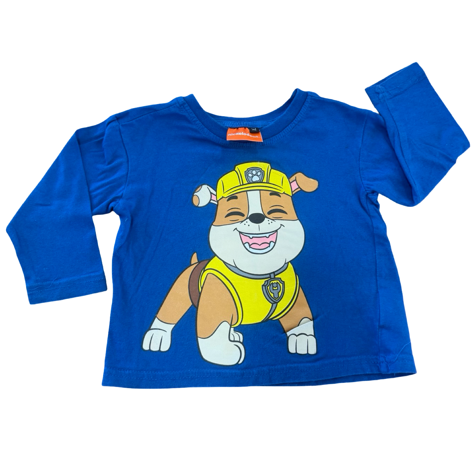 1-2Y Royal Blue Paw Patrol Long Sleeve T-Shirt - Nickelodeon