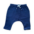 3-6M Navy Harem Jogger Style Pants - Next