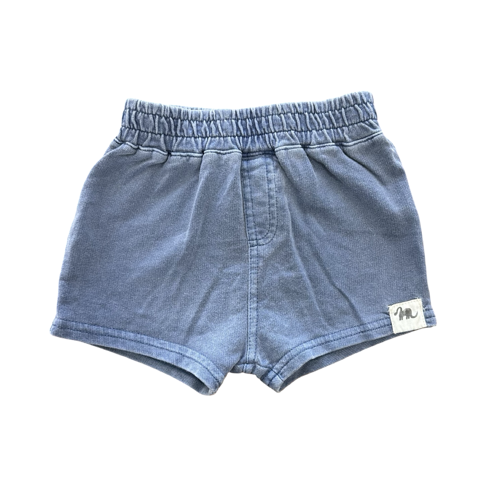 3-6M Blue Cotton Shorts - Cotton On