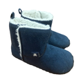 Size 4 Blue Fur Lined Boots - Woolworths