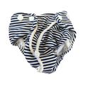 Large Navy & White Stripe Swim Nappy - Inspired by Nature