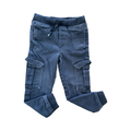 2-3Y Black Long Cargo Style Pants - H & M
