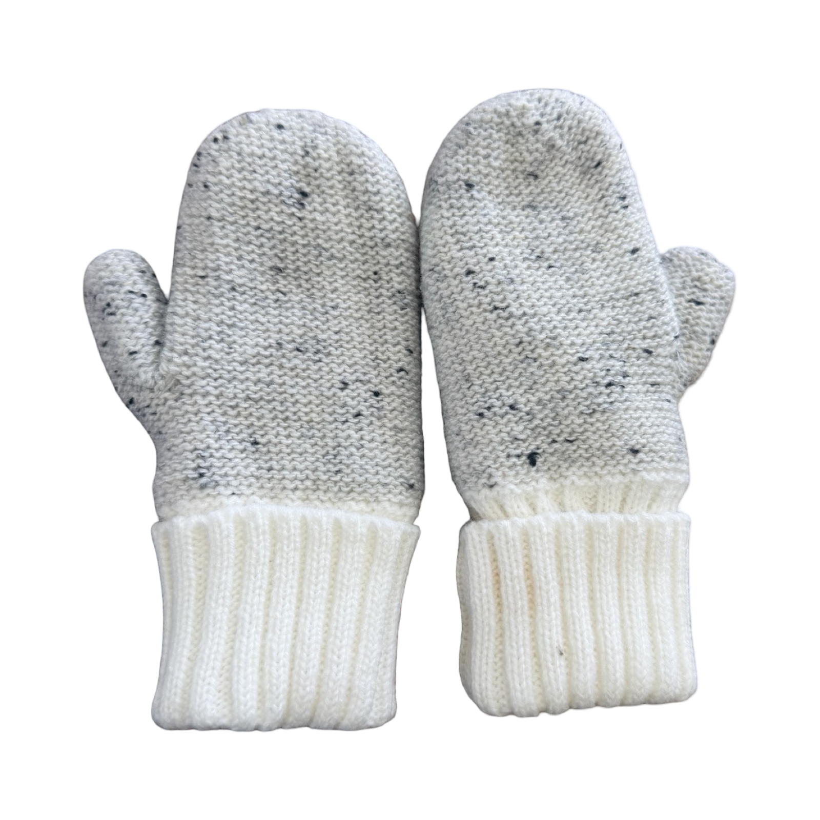 6-12M Grey Melange Winter Mittens - H & M