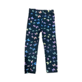 3-4Y Black Metallic Butterfly Leggings - Real Kids