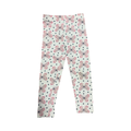 3-4Y White, Pink & Navy Butterfly Leggings - Real Kids