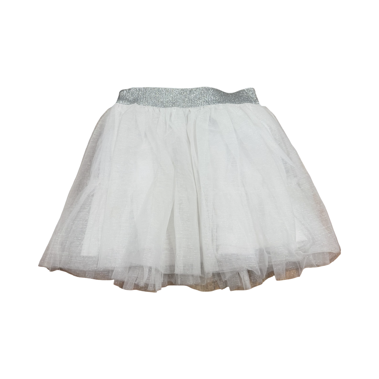 2-3Y White & Silver Tu Tu - Qtee