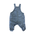 3-6M Green Cotton Washed Look Dungaree - Cotton On