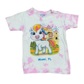 3Y Pink Tye Dye Unicorn Miami T-Shirt - Artont's