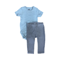 6-12M 2pc Green Comfy Set - H & M | Cotton On