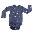 12-18M Grey Penguin Long Sleeve Bodysuit - H & M