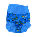 6-12M Blue Crocodile Swim Nappy - Splash About