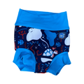 3-6M Blue Sea Theme Swim Nappy - Splash About