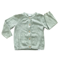 9-12M Sage Green Cardigan with Butterfly Detail - H & M