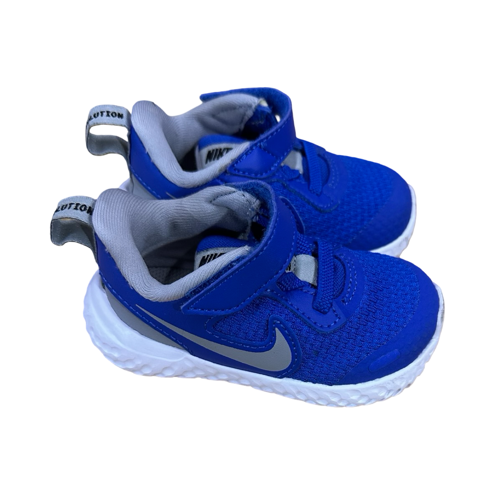 Size 3, 5 Blue & White Sneakers - Nike