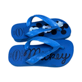 Size 7/8 Blue Mickey Mouse Flops - Havaianas