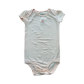 24M Orange & White Stripe Cotton Bodysuit - Carter's