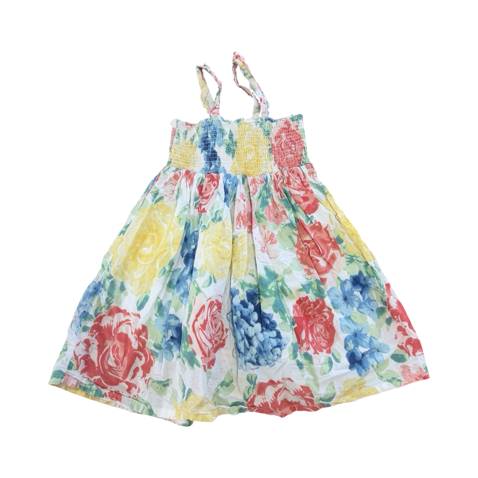 4Y Floral Cotton Dress - Pumpkin Patch