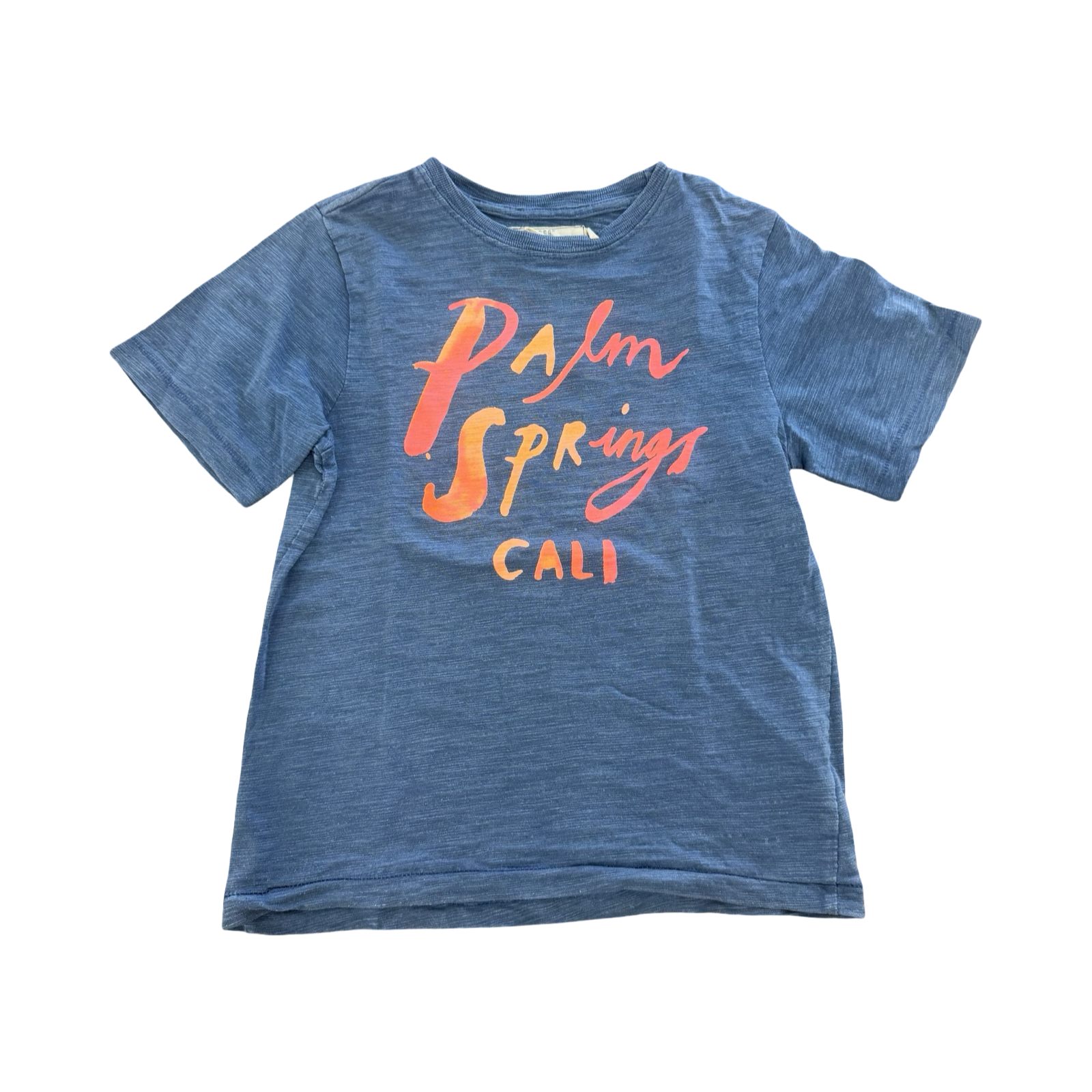 6-8Y Blue Palm Springs T-Shirt - L.O.G.G.