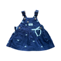 6M Navy Whale Dungaree Style Dress - OshKosh