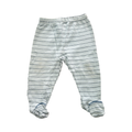 9M Blue & White Footed Leggings