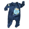 Newborn Black It's A Giiiirrrl Dragon Zipper Babygrow - Woolworths