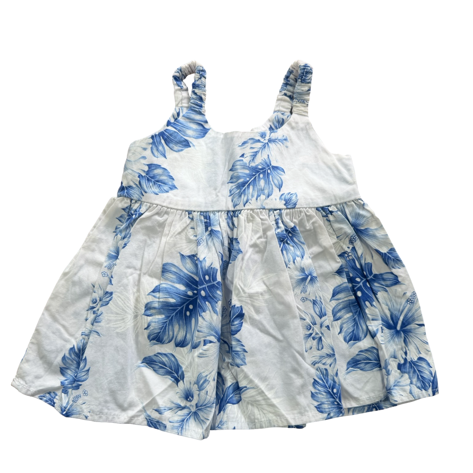 6M Blue & White Floral Dress - KY's