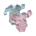 Newborn 2pc Pink & Grey Bodysuits - Ackermans / Cuddlesome