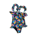 2-3Y Floral Swimming Costume
