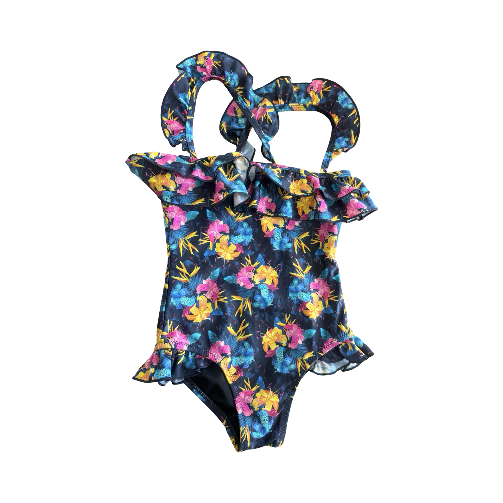 2-3Y Floral Swimming Costume