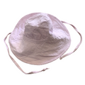 6-12M Pink and White Pinstripe Sun Hat - That Kid