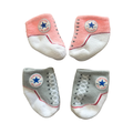Newborn 2 Pairs Converse Socks - Allstar