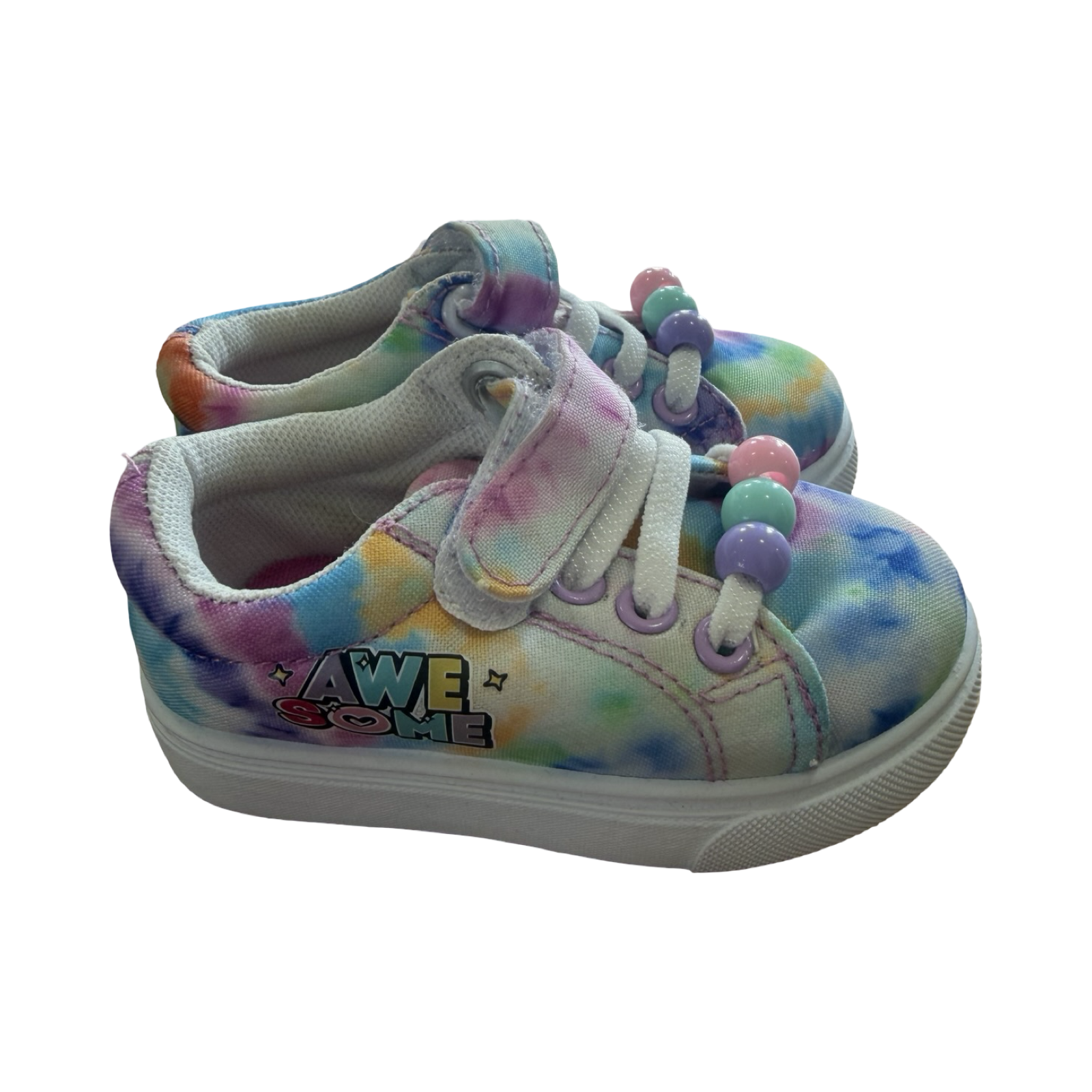 Size 4 Tye Dye Awesome Sneakers - Real Kids