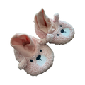 Size 3 Pink Bear Slippers - Tiny Tots