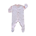 Newborn Peach Snapper Cotton Babygrow - Woolworths