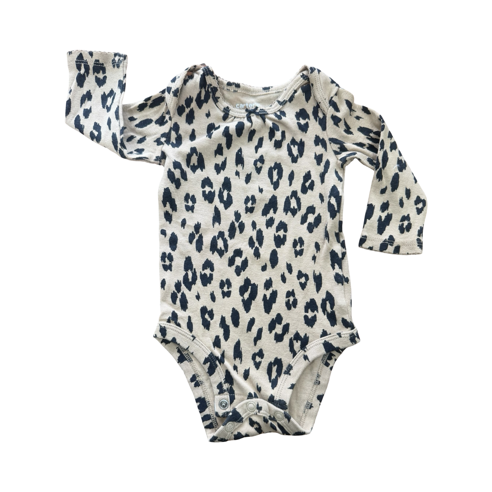 3M Leopard Cotton Bodyvest - Carter's
