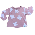 6-12M Dusty Pink Bird Long Sleeve T-Shirt - Woolworths