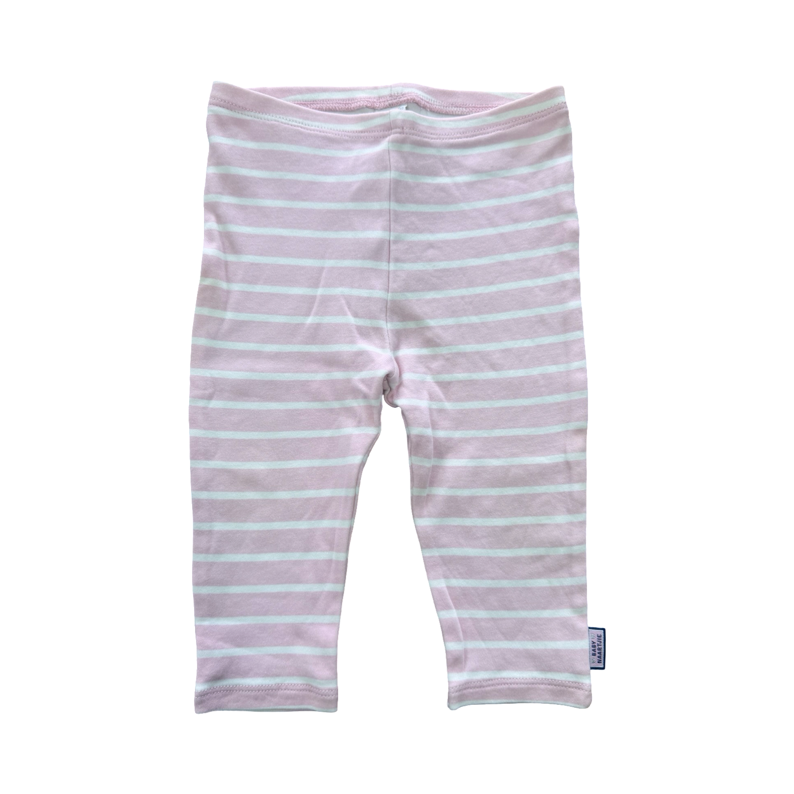 12-18M Pink & White Striped Leggings - Naartjie