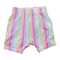 6-12M Multicoloured Stripe Cotton Shorts - Woolworths