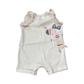 3-6M Pink Zebra Romper - Tiny Tots