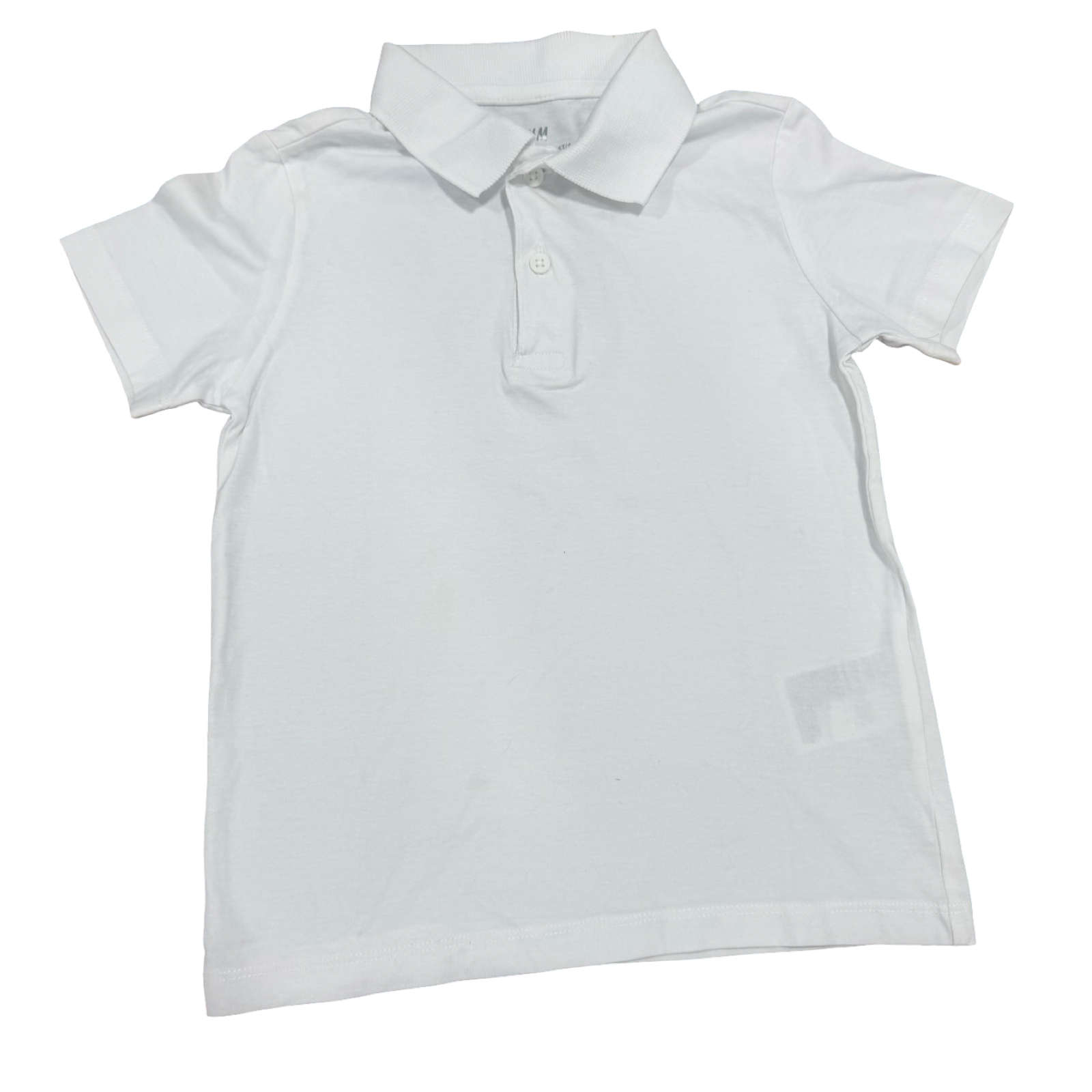 5-6Y White Golf Shirt - H & M
