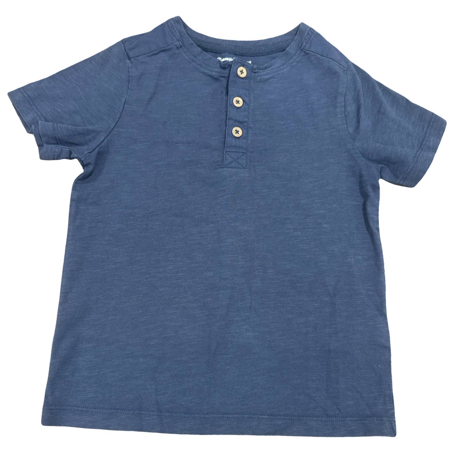 6Y Grey T-Shirt with 3 Buttons - Tommy Bahama