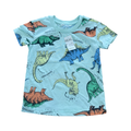 *NEW* 3-4Y Light Green Dinosaur T-Shirt - Real Kids