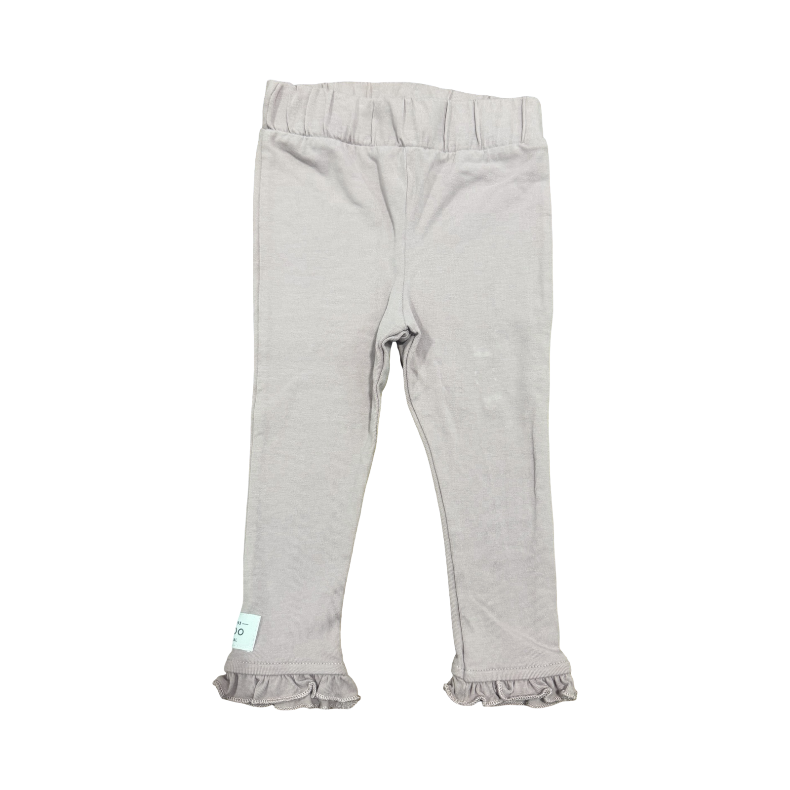 12-18M Mauve Leggings with Frills - Keedo