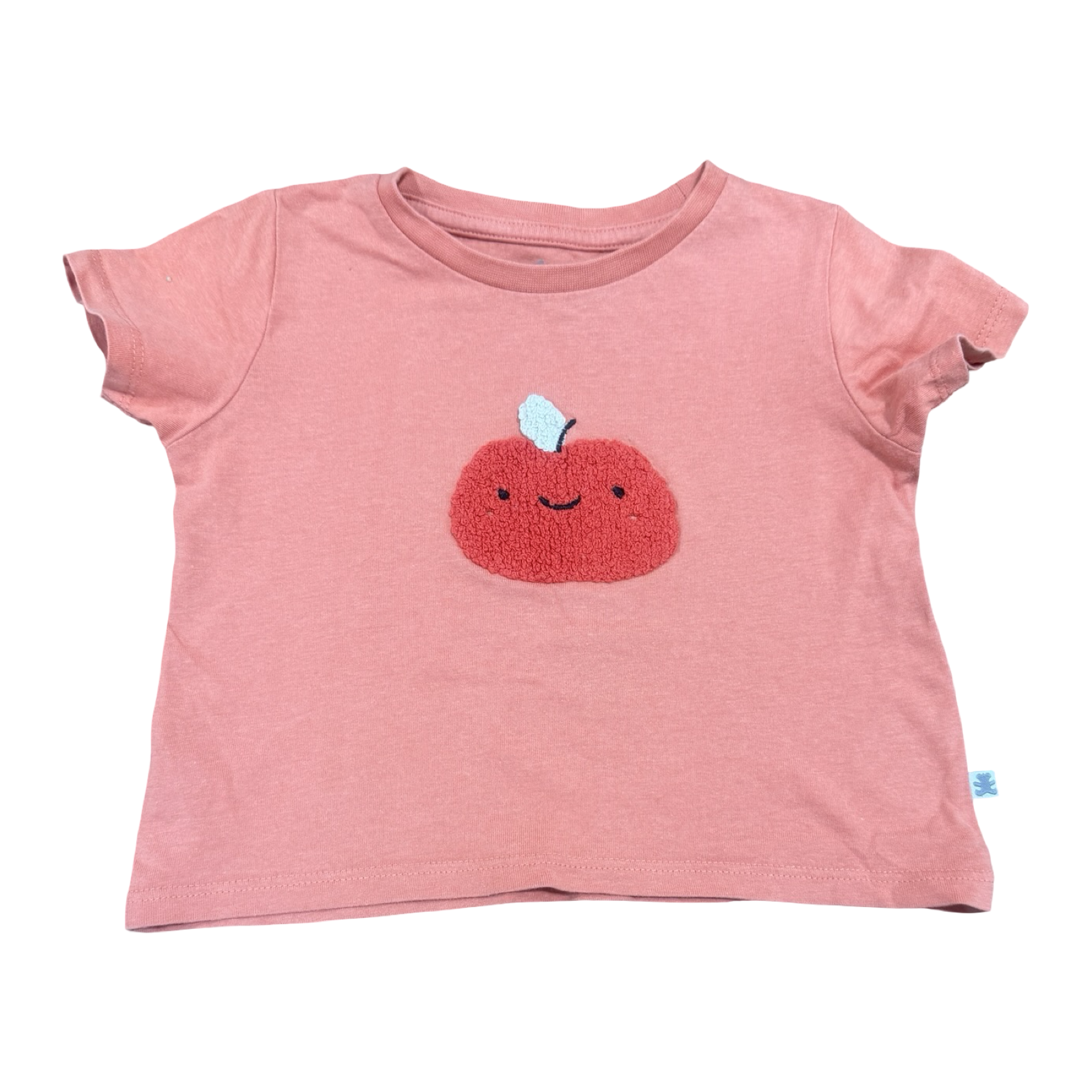 6-12M Orange Apple T-Shirt - Woolworths