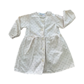 3-4Y Cream & Black Polkadot Dress - Zara